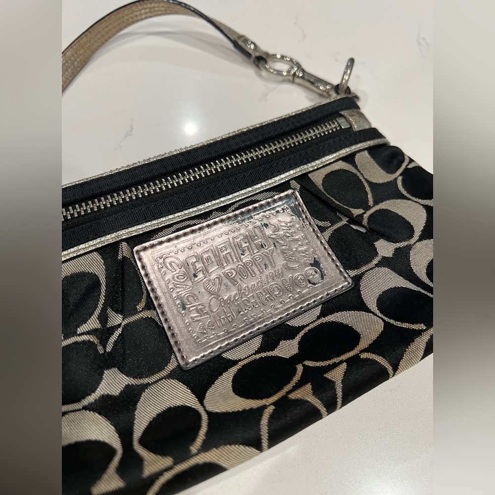 Coach Poppy Wristlet Purse - Picture 2 of 5